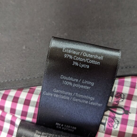 Mackage Size XS - Cotton trench with leather detailing - Picture 6 of 6